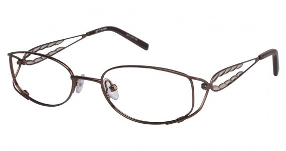 Tura 684 Eyeglasses, BROWN (BRN)