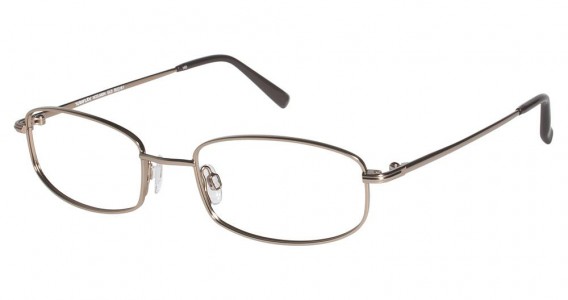 TuraFlex M894 Eyeglasses, SATIN GOLD (GLD)