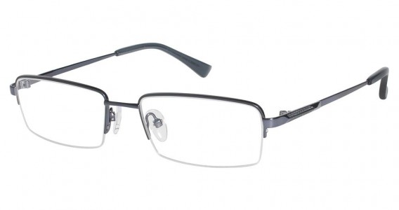 TuraFlex M895 Eyeglasses, GUNMETAL BLUE (GBL)