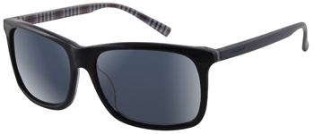 Gant GS JERRY Sunglasses, BLK-3P BLACK/RD PLAD