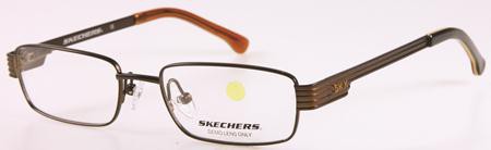 Skechers SE-1030 (SK 1030) Eyeglasses, Q11 (SBRN) - Satin Brown