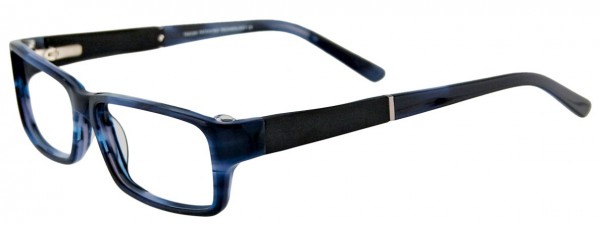 Takumi T9965 Eyeglasses, MARBLED BLUE