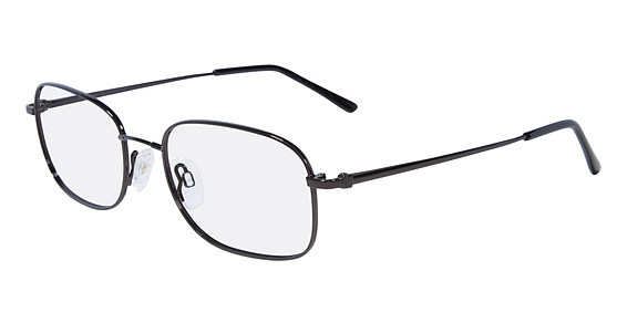 Flexon FLEXON 667 Eyeglasses, (001) BLACK CHROME