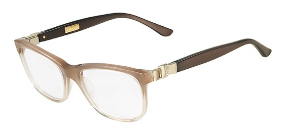 Ferragamo SF2614 Eyeglasses, (267) BEIGE GRADIENT
