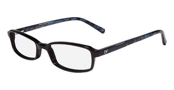 Diane Von Furstenberg DVF5025 Eyeglasses, (414) NAVY