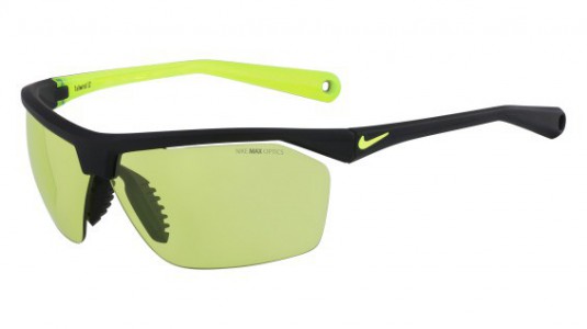 Nike TAILWIND 12 E EV0656 Sunglasses, 007 MATTE BLACK/VOLT/VOLT LENS