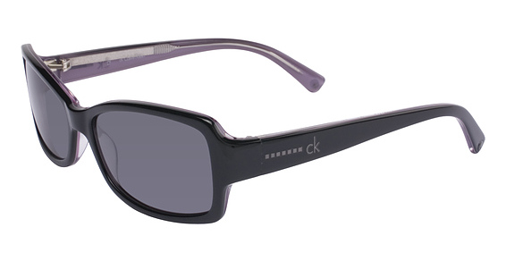 Calvin Klein CK4117S Sunglasses, 283 BLACK/VIOLET