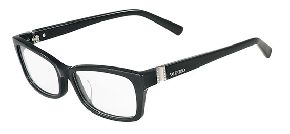 Valentino V2615R Eyeglasses, (001) BLACK
