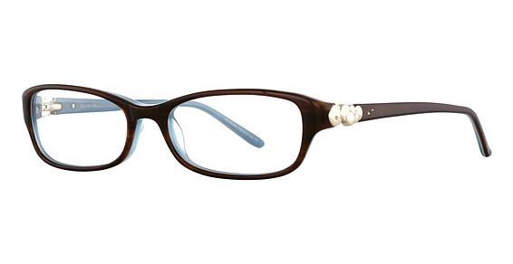 Vivian Morgan 8024 Eyeglasses, Brown/Turquoise