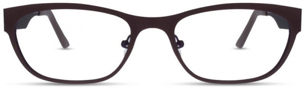 Cinzia Designs CIN-5008 Eyeglasses, 3 - Chocolate / Plum