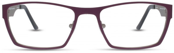 Cinzia Designs CIN-5007 Eyeglasses, 3 - Garnet / Taupe