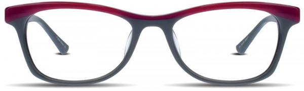 Cinzia Designs CIN-5005 Eyeglasses, 1 - Gray / Raspberry