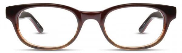 Cinzia Designs CIN-5012 Eyeglasses, 1 - Red / Brown