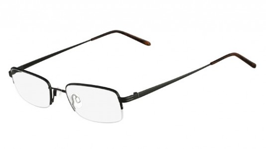 Flexon FLEXON 672 Eyeglasses, (003) SHINY BLACK