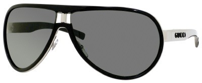 Gucci Gucci 1566/S Sunglasses, 0REE(95) Black / Ruthenium
