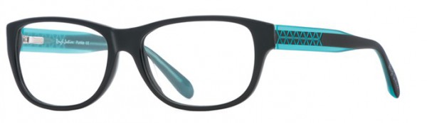 Rough Justice Punkie Eyeglasses, Black Aqua