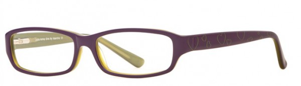 Laura Ashley My Valentine (Girls) Eyeglasses, Grape