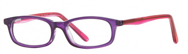 Laura Ashley Little Beauty (Girls) Eyeglasses, Grape Jelly