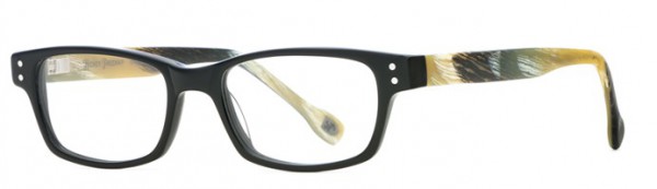 Hickey Freeman Cornell Eyeglasses, Black Horn