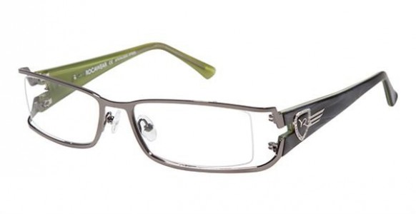 Rocawear RO215 Eyeglasses, GUN Gunmetal