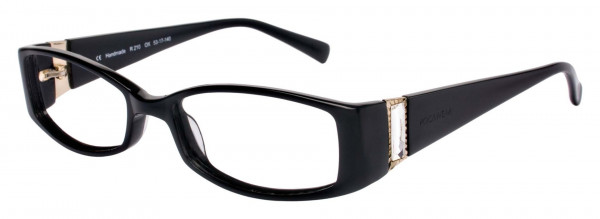 Rocawear R210 Eyeglasses, OX BLACK
