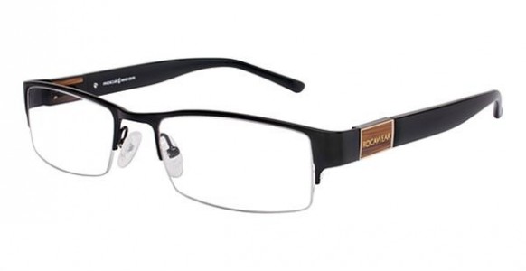 Rocawear R212 Eyeglasses, BLK Black