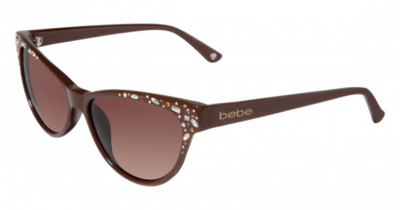 Bebe Eyes BB7024 Sunglasses, 002 Chocolate