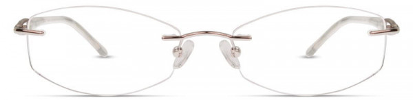 Cote D'Azur Boutique-162 Eyeglasses, 1 - Silver / Smoke