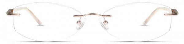 Cote D'Azur Boutique-162 Eyeglasses, 2 - Gold / Champagne