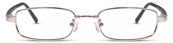 David Benjamin Study Hall Eyeglasses, 1 - Chrome / Black