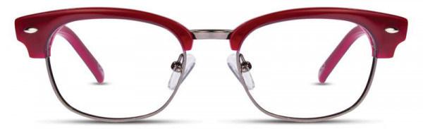 David Benjamin Hipster Eyeglasses, 1 - Raspberry / Fuchsia