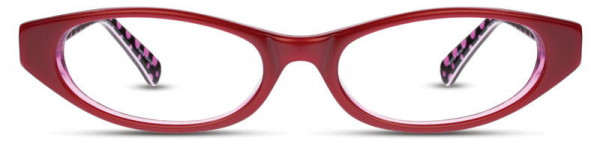 David Benjamin Confetti Eyeglasses, 2 - Garnet / Pink