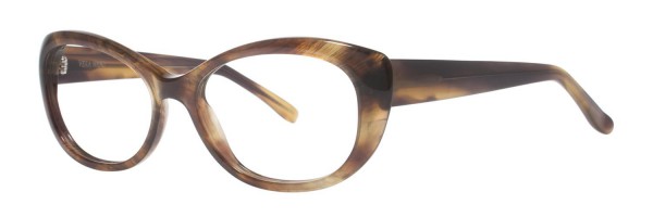Vera Wang NATHALIE Eyeglasses, Tortoise Horn