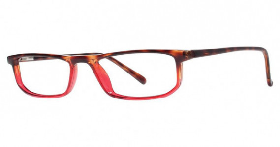 Modern Optical Appeal Eyeglasses, tortoise/burgundy