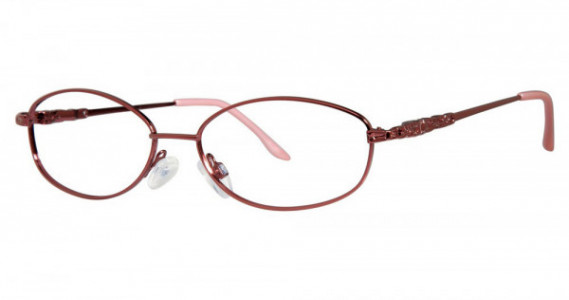 Modern Optical RUFFLE Eyeglasses, Burgundy