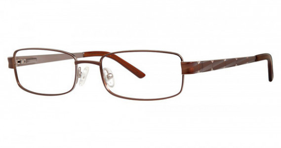 U Rock U762 Eyeglasses, Matte Brown/Gunmetal