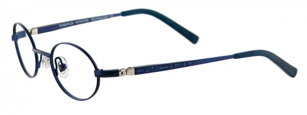 EasyClip EC261 Eyeglasses, SATIN DARK BLUE