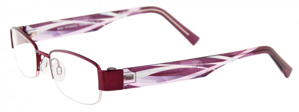 MDX S3267 Eyeglasses, SATIN DARK PINKISH RED