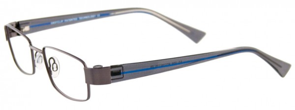 EasyClip EC256 Eyeglasses, SATIN STEEL