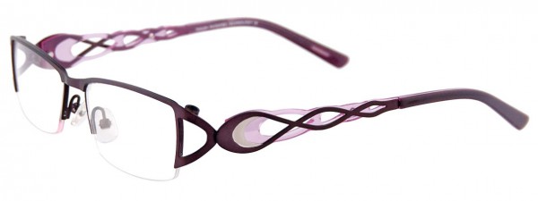 Takumi T9981 Eyeglasses, SATIN DARK PLUM