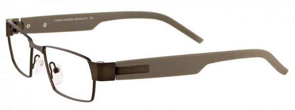 Takumi T9969 Eyeglasses, SATIN DARK BROWN
