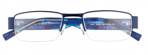 MDX S3270 Eyeglasses, 050 - Satin Dark Blue