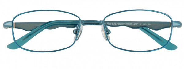 EasyTwist ET932 Eyeglasses, 060 - Satin Aqua & Light Blue