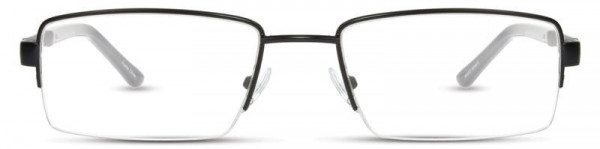 Adin Thomas AT-240 Eyeglasses, 1 - Black / Gunmetal