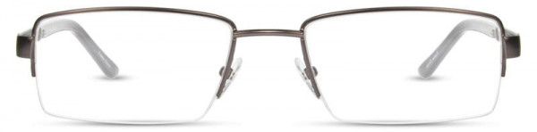 Adin Thomas AT-240 Eyeglasses, 2 - Graphite / Chrome