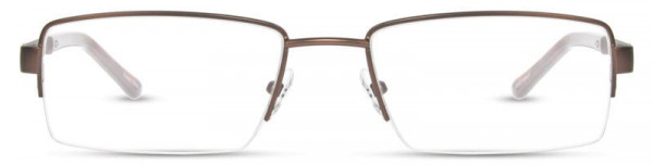 Adin Thomas AT-240 Eyeglasses, 3 - Brown / Gold