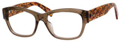 Christian Dior Dior 3252 Eyeglasses, 0305(00) Transparent Brown Honey Tweed
