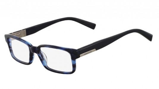 Nautica N8075 Eyeglasses, (470) NAVY HORN