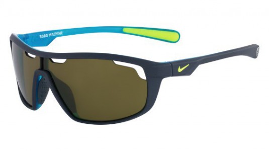 Nike ROAD MACHINE E EV0705 Sunglasses, 004 MT DK MAG GRY/BLU LAGO/MX OUTD