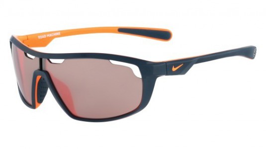 Nike ROAD MACHINE E EV0705 Sunglasses, 378 NT FCTR/ATMC ORNG/MX SPD TINT